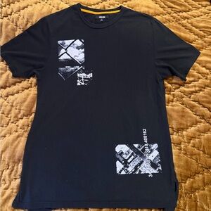 JACKSON Black Graphic Short Sleeve Tee